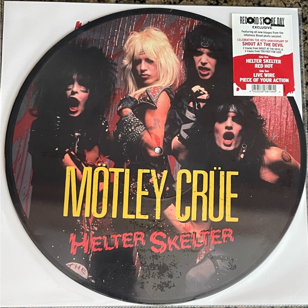 NWT RSD Motley Crue Helter Skelter 2023 Vinyl LP